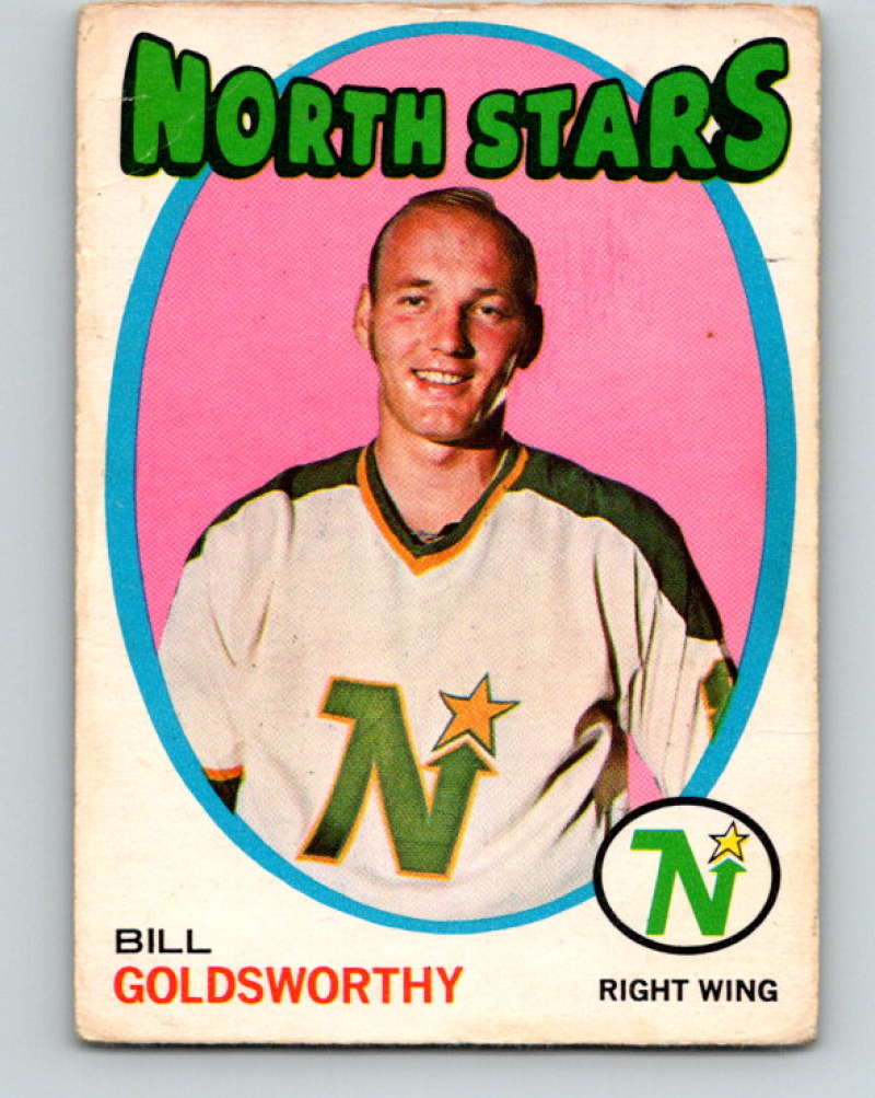 1971-72 O-Pee-Chee #55 Bill Goldsworthy Minnesota North Stars 8750
