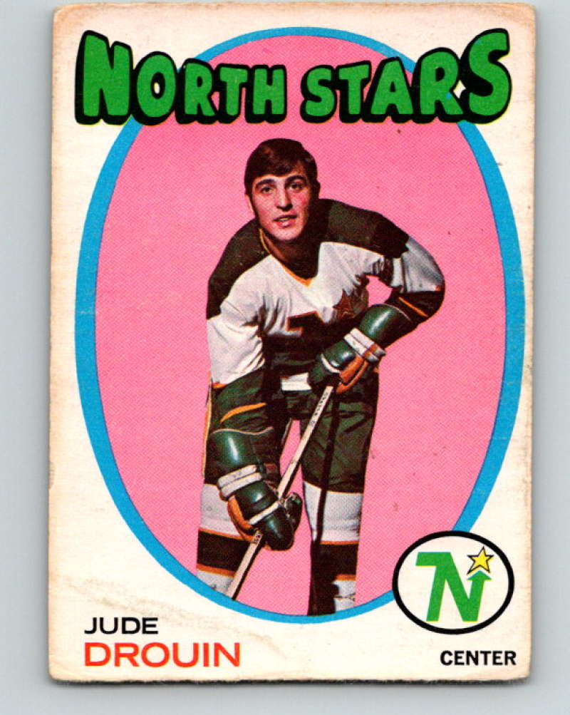 1971-72 O-Pee-Chee #68 Jude Drouin Minnesota North Stars 8763