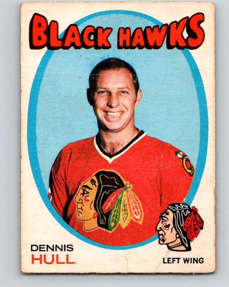 1971-72 O-Pee-Chee #85 Dennis Hull Chicago Blackhawks 8780