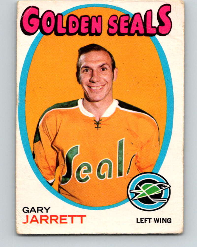 1971-72 O-Pee-Chee #93 Gary Jarrett California Golden Seals 8788