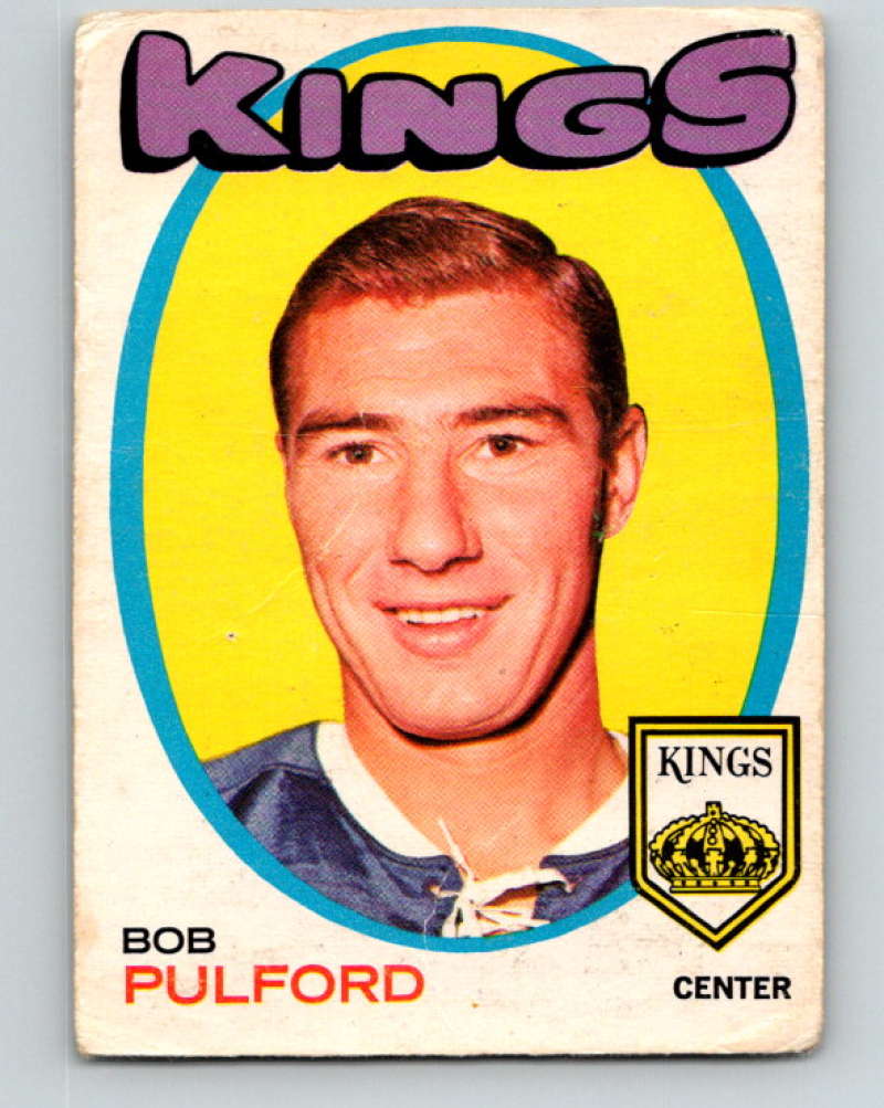 1971-72 O-Pee-Chee #94 Bob Pulford Los Angeles Kings 8789