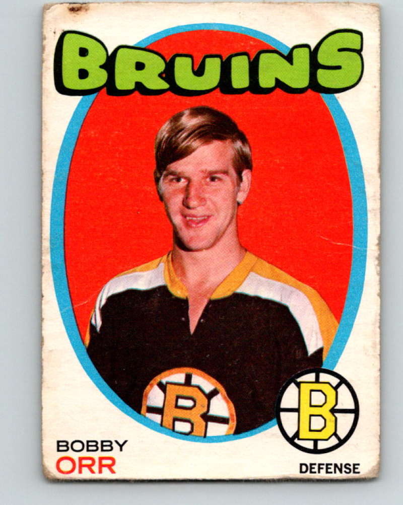 1971-72 O-Pee-Chee #100 Bobby Orr Boston Bruins 8795