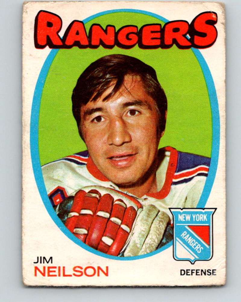 1971-72 O-Pee-Chee #112 Jim Neilson New York Rangers 8807