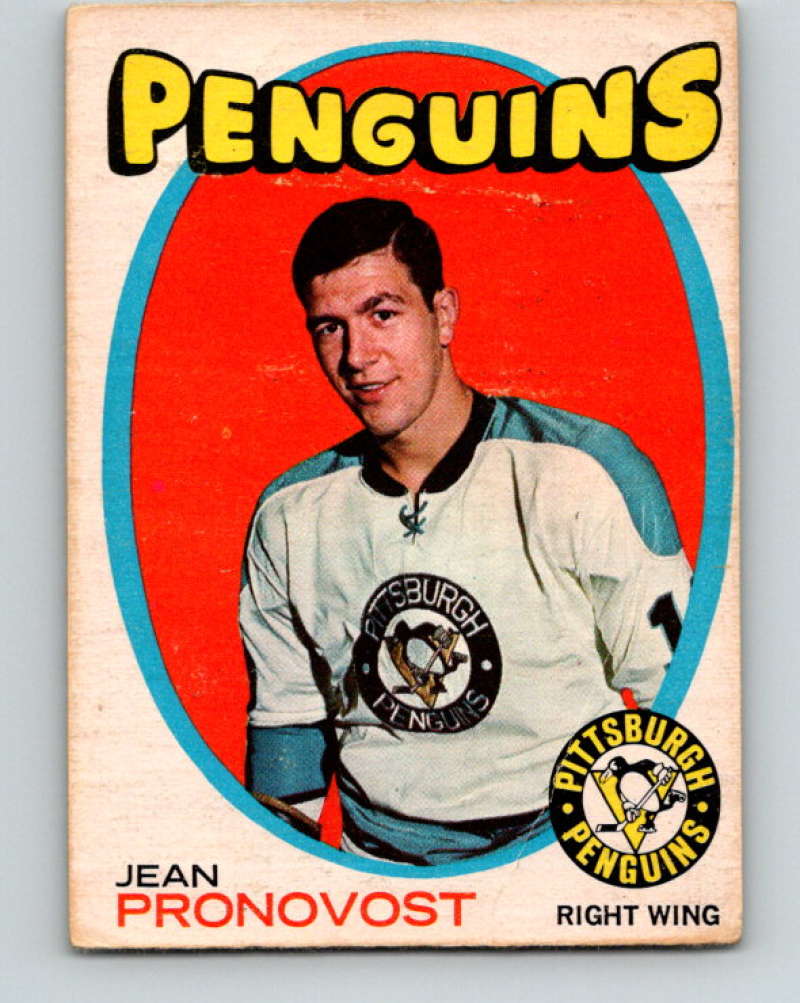 1971-72 O-Pee-Chee #118 Jean Pronovost Pittsburgh Penguins 8813