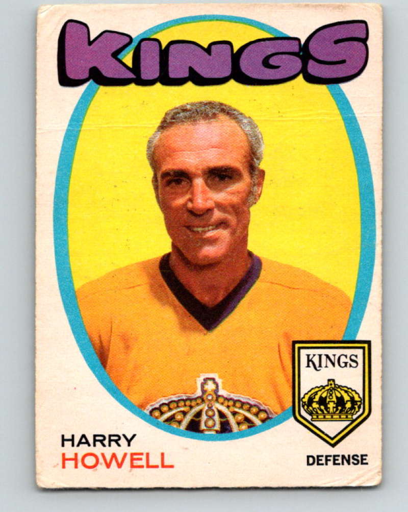1971-72 O-Pee-Chee #153 Harry Howell Los Angeles Kings 8848 Image 1