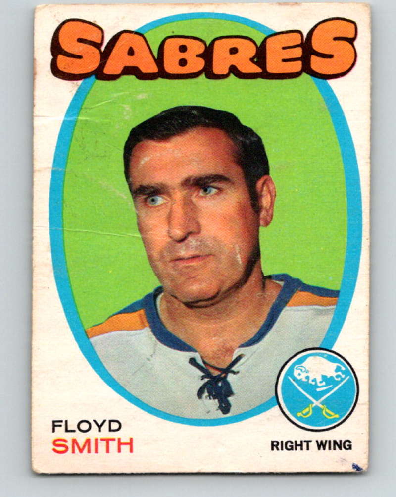 1971-72 O-Pee-Chee #158 Floyd Smith Buffalo Sabres 8853