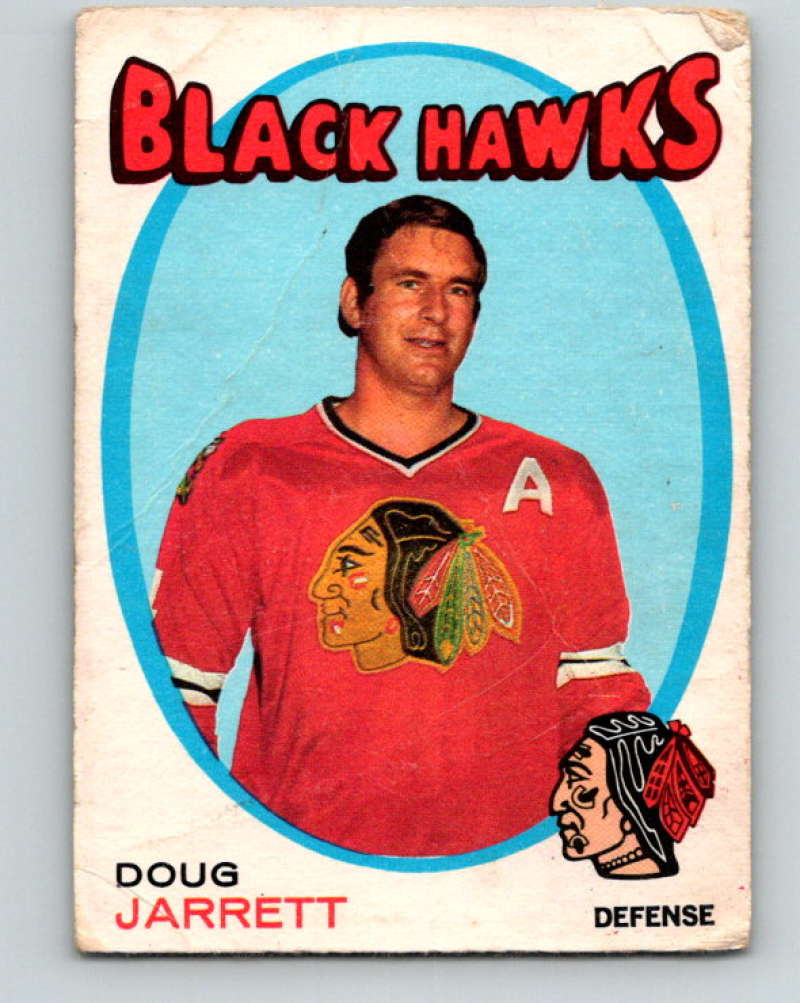 1971-72 O-Pee-Chee #208 Doug Jarrett Chicago Blackhawks 8903 Image 1