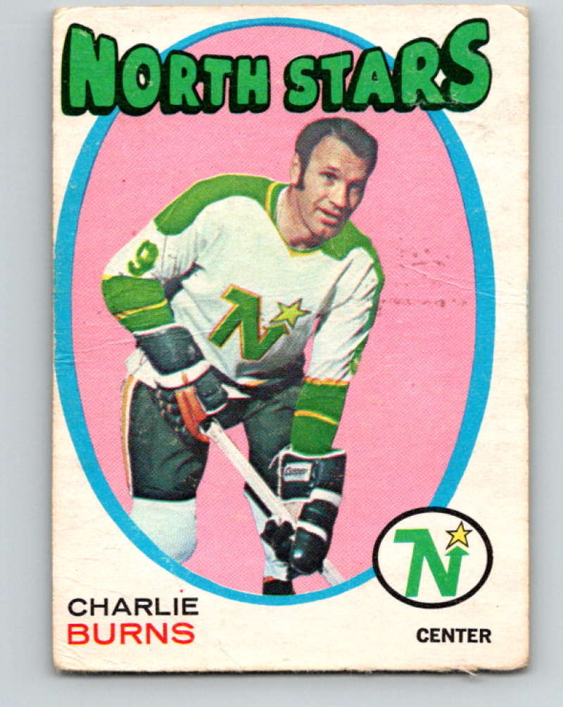 1971-72 O-Pee-Chee #238 Charlie Burns Minnesota North Stars 8933