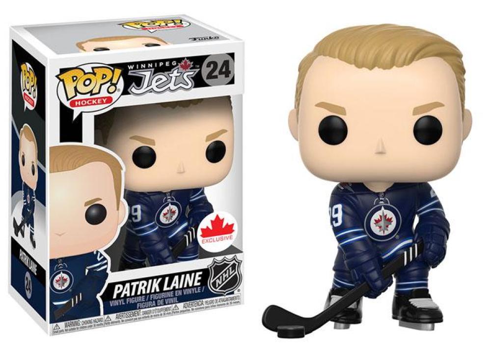 Funko Pop - NHL Patrik Laine Winnipeg Jets Blue Vinyl Figure