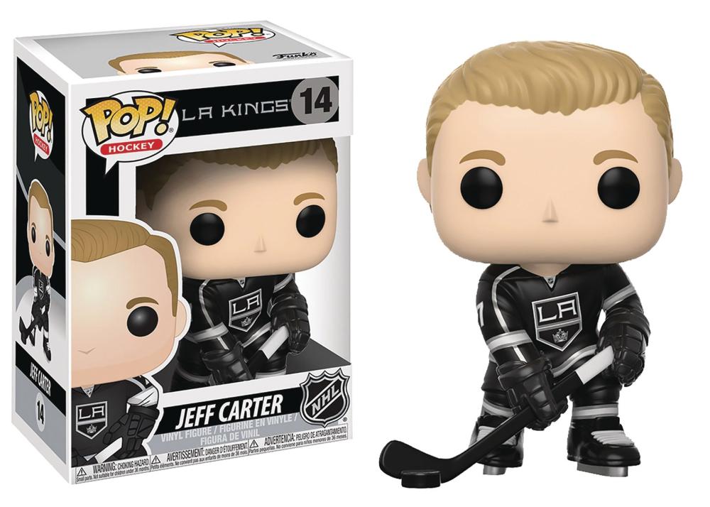 Funko Pop - NHL Jeff Carter Los Angeles Kings Black Vinyl Figure Image 1