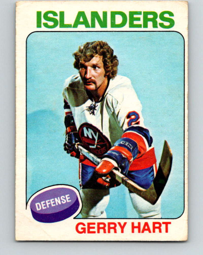 1975-76 O-Pee-Chee #18 Gerry Hart New York Islanders 9241