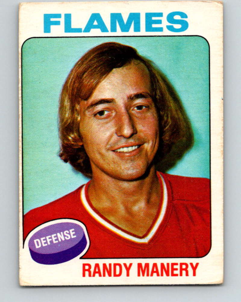 1975-76 O-Pee-Chee #44 Randy Manery Atlanta Flames 9267