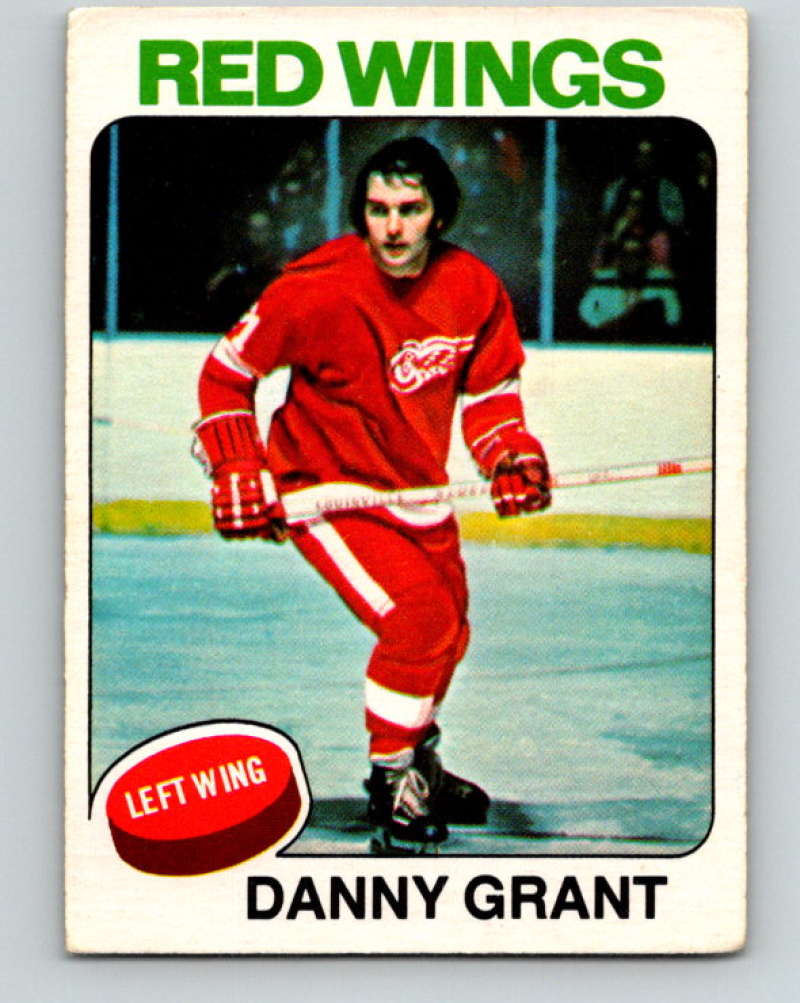 1975-76 O-Pee-Chee #49 Danny Grant Detroit Red Wings 9272