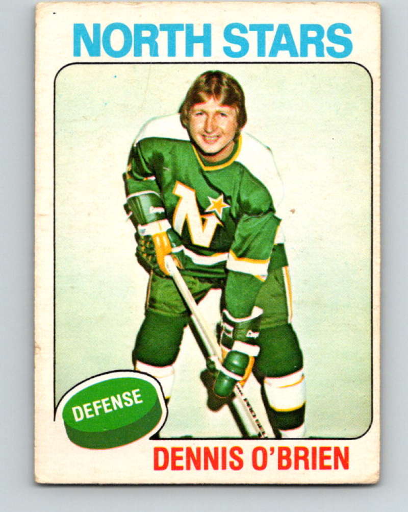 1975-76 O-Pee-Chee #53 Dennis O'Brien Minnesota North Stars 9276