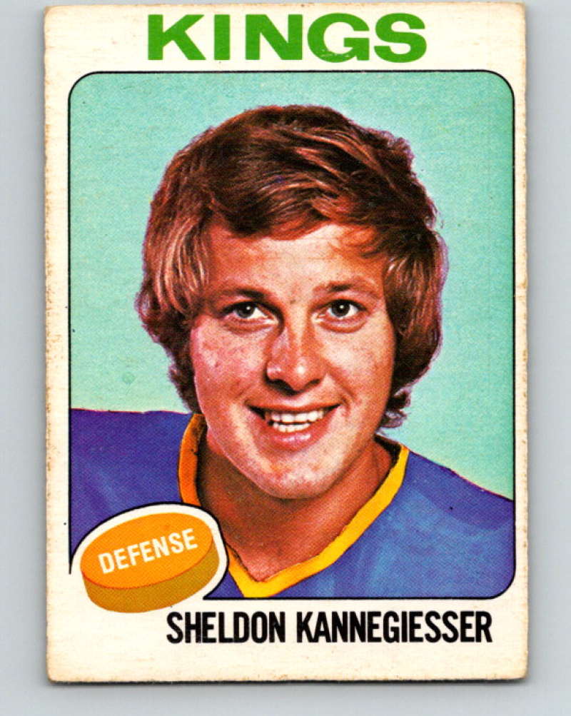 1975-76 O-Pee-Chee #69 Sheldon Kannegiesser Los Angeles Kings 9292 Image 1