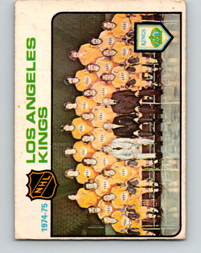 1975-76 O-Pee-Chee #86 Los Angeles Kings CL Los Angeles Kings 9309