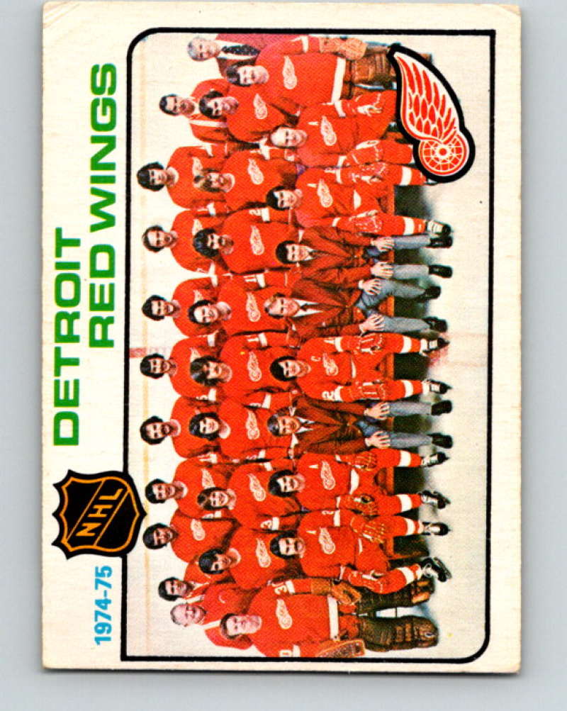 1975-76 O-Pee-Chee #87 Detroit Red Wings CL Detroit Red Wings 9310