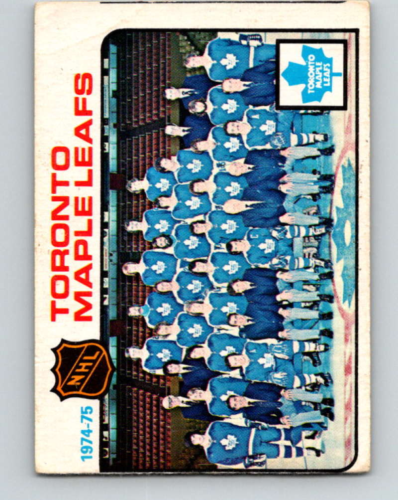1975-76 O-Pee-Chee #91 Toronto Maple Leafs CL Toronto Maple Leafs 9314