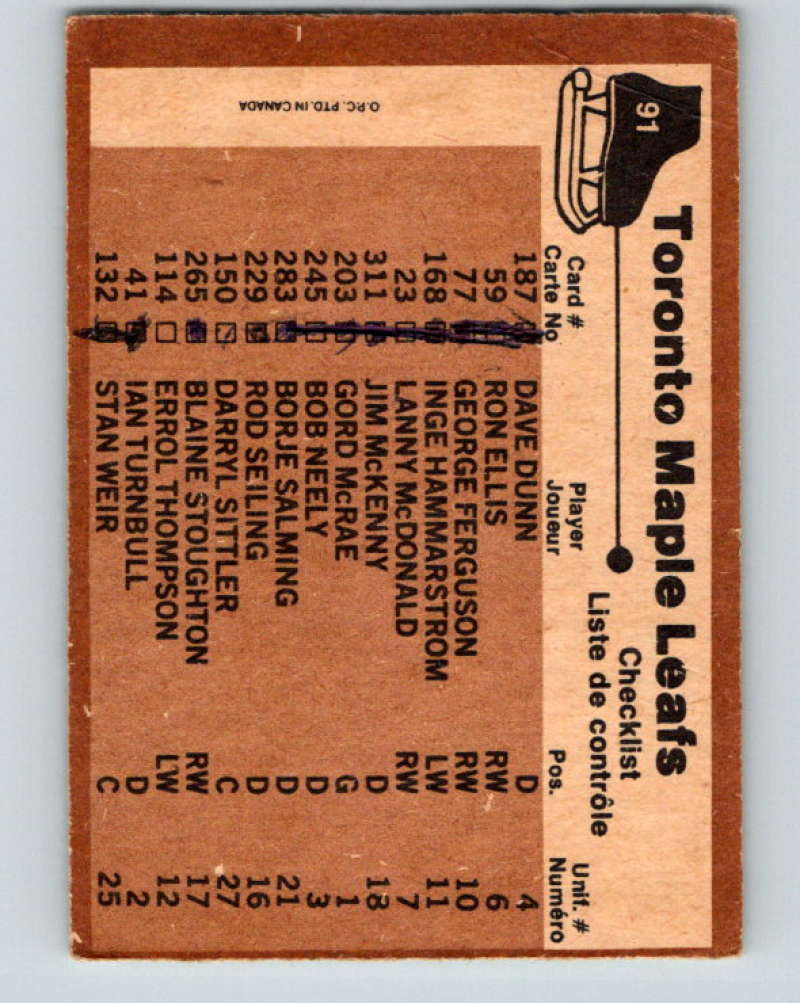 1975-76 O-Pee-Chee #92 New York Islanders CL New York Islanders 9315