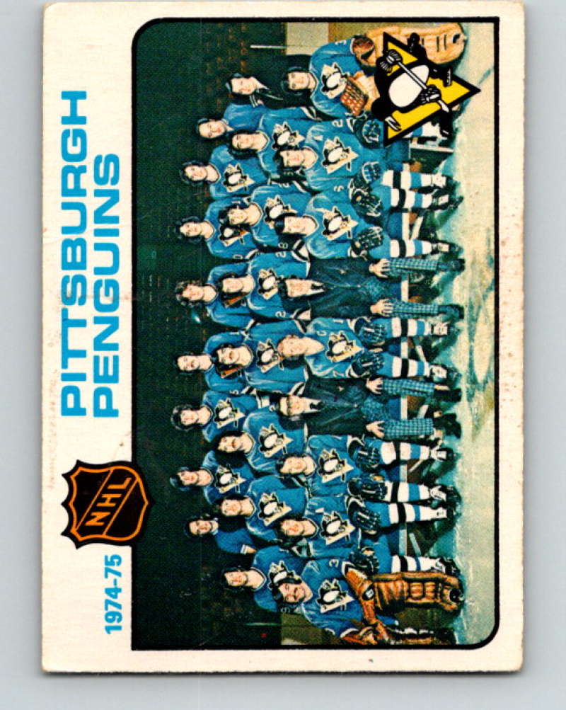1975-76 O-Pee-Chee #93 Pittsburgh Penguins CL Pittsburgh Penguins 9316
