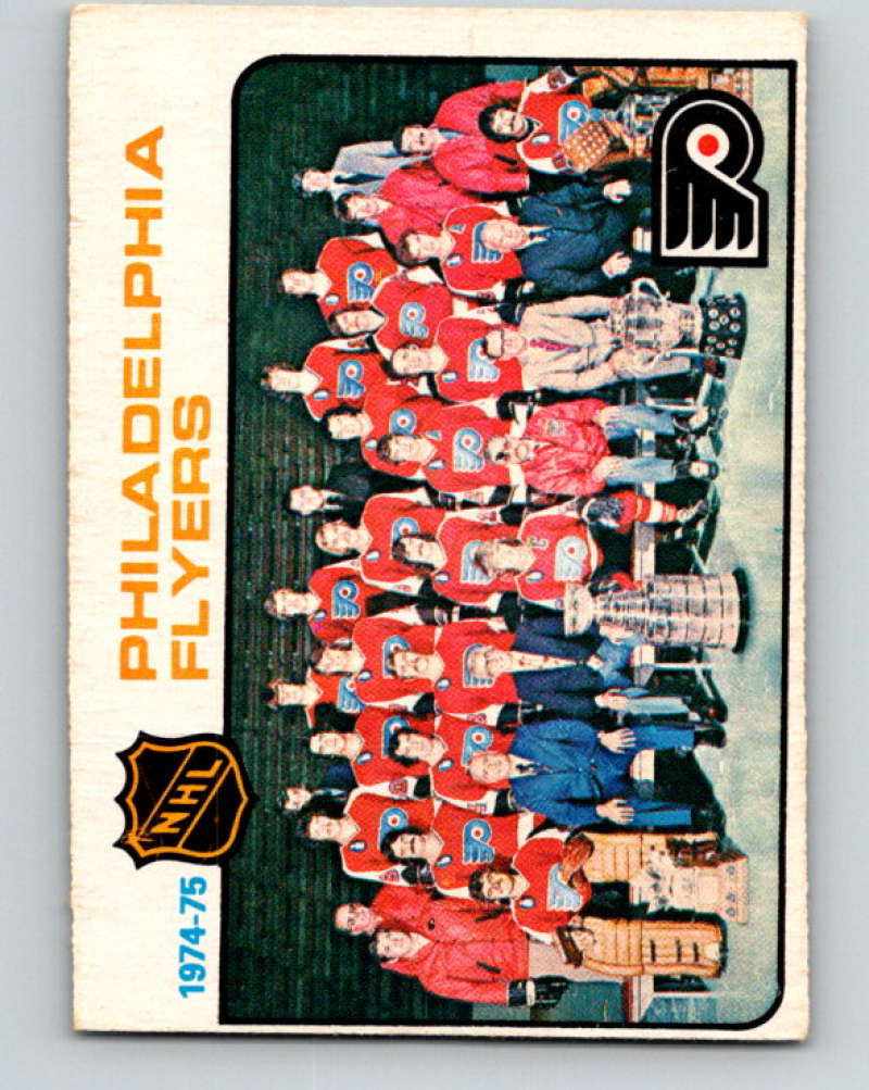 1975-76 O-Pee-Chee #95 Philadelphia Flyers CL Philadelphia Flyers 9318