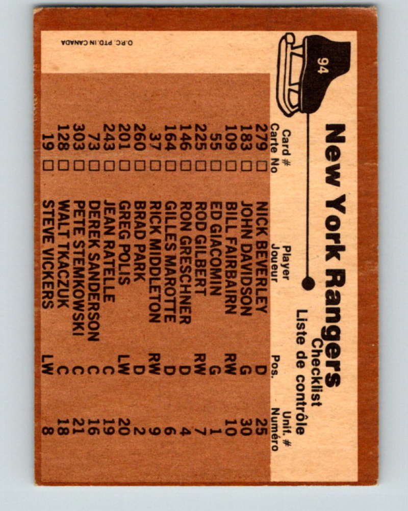 1975-76 O-Pee-Chee #95 Philadelphia Flyers CL Philadelphia Flyers 9318