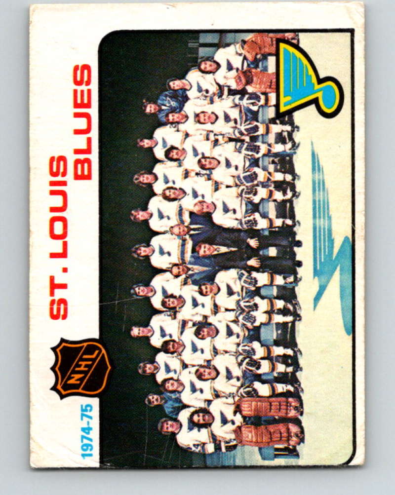 1975-76 O-Pee-Chee #96 St. Louis Blues CL St. Louis Blues 9319