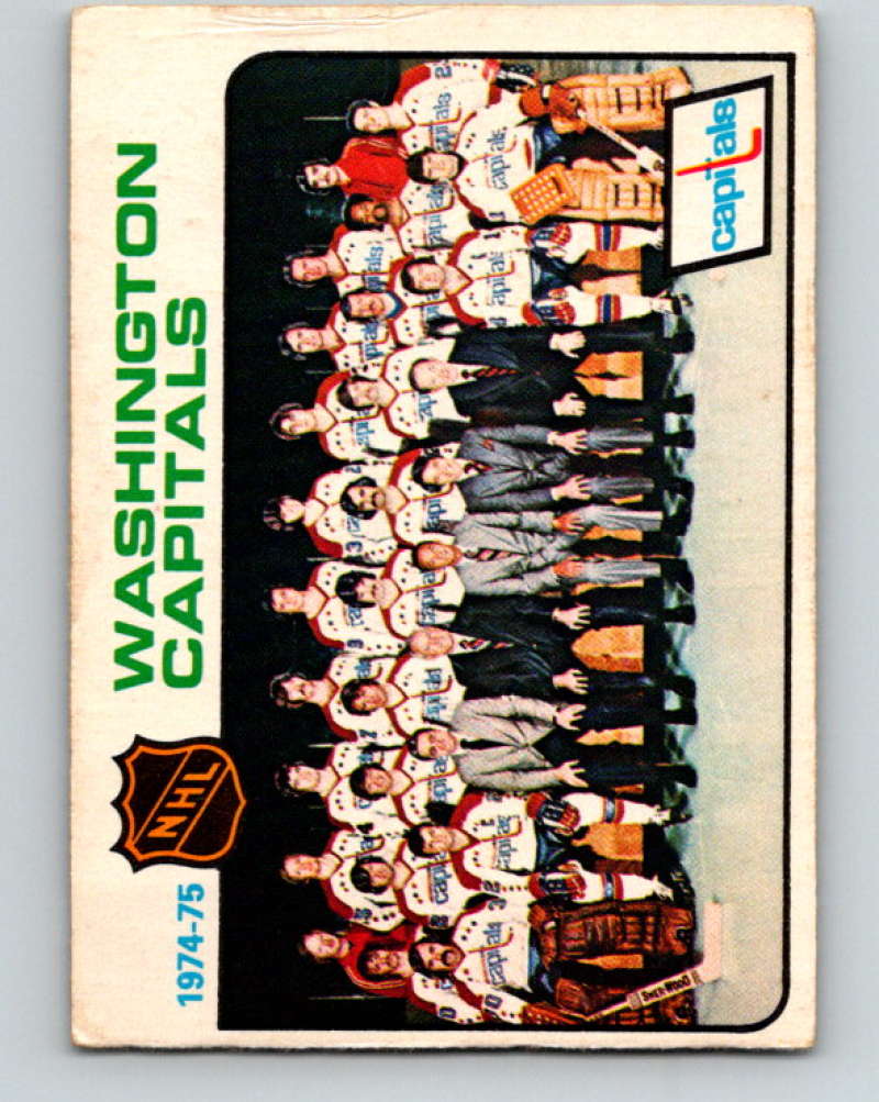 1975-76 O-Pee-Chee #98 Washington Capitals CL Washington Capitals 9321