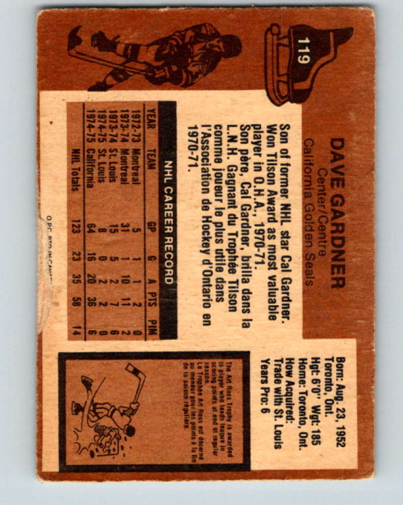 1975-76 O-Pee-Chee #120 Mickey Redmond Detroit Red Wings 9343