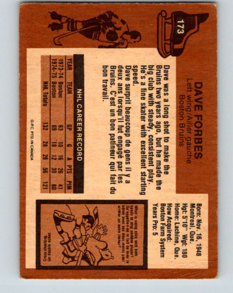 1975-76 O-Pee-Chee #174 Len Frig California Golden Seals 9397 Image 2