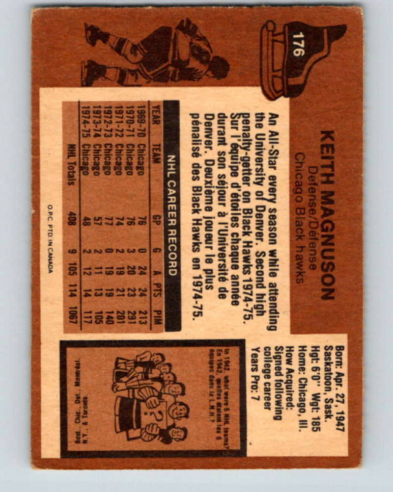 1975-76 O-Pee-Chee #177 Dan Maloney Detroit Red Wings 9400