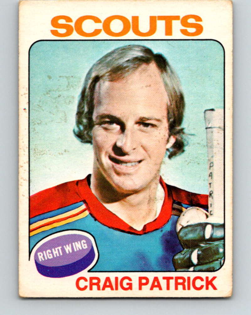 1975-76 O-Pee-Chee #178 Craig Patrick Kansas City Scouts 9401 Image 1