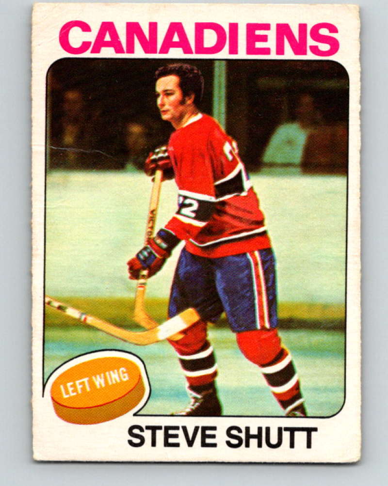 1975-76 O-Pee-Chee #181 Steve Shutt Montreal Canadiens 9404