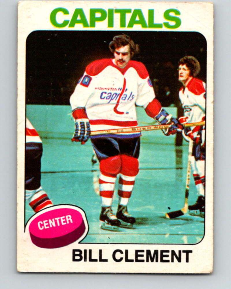 1975-76 O-Pee-Chee #189 Bill Clement Washington Capitals 9412