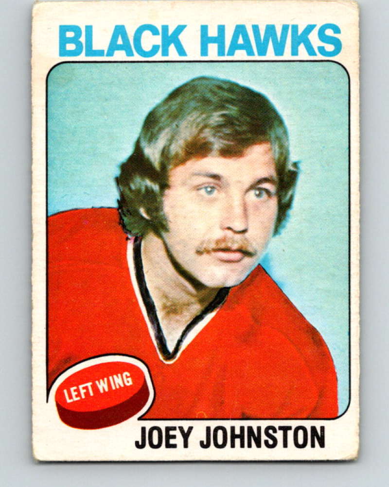 1975-76 O-Pee-Chee #193 Joey Johnston Chicago Blackhawks 9416 Image 1