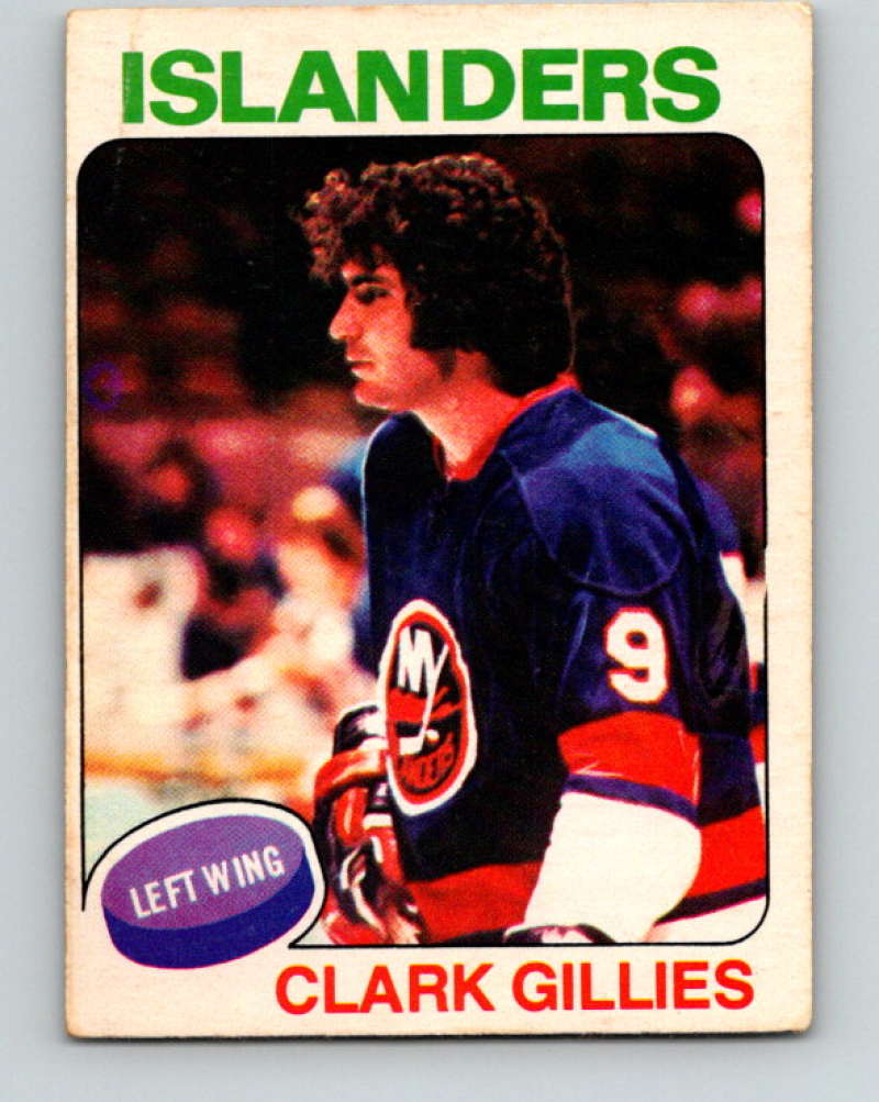 1975-76 O-Pee-Chee #199 Clark Gillies RC Rookie New York Islanders 9422