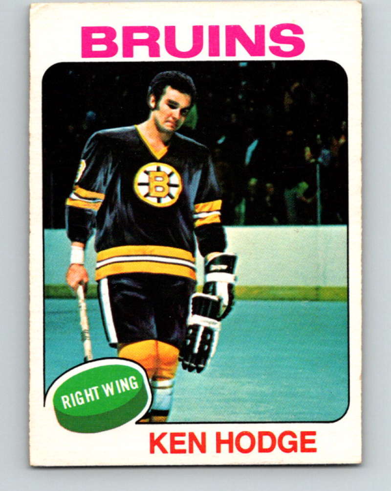 1975-76 O-Pee-Chee #215 Ken Hodge Boston Bruins 9438
