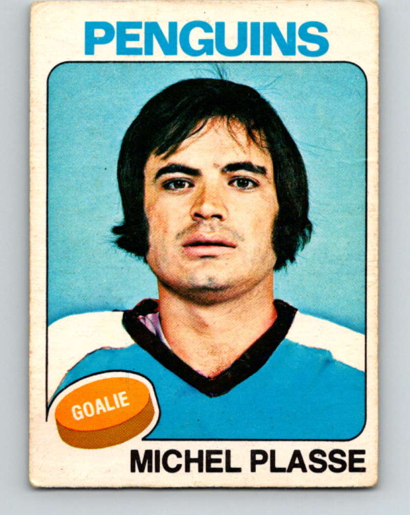 1975-76 O-Pee-Chee #249 Michel Plasse Pittsburgh Penguins 9472