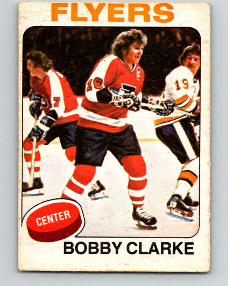 1975-76 O-Pee-Chee #250 Bobby Clarke Philadelphia Flyers 9477