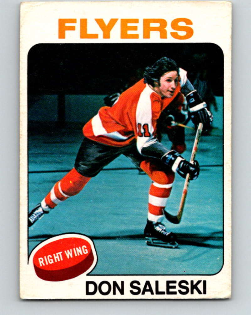 1975-76 O-Pee-Chee #262 Don Saleski Philadelphia Flyers 9489