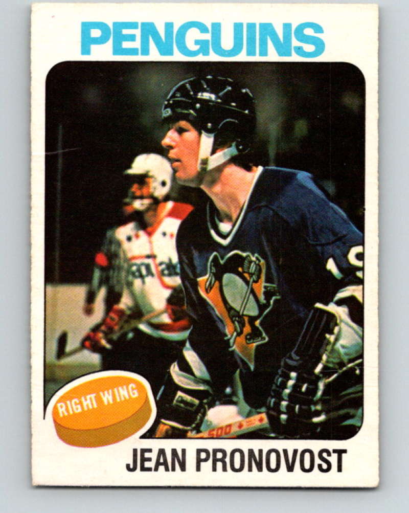 1975-76 O-Pee-Chee #280 Jean Pronovost Pittsburgh Penguins 9508