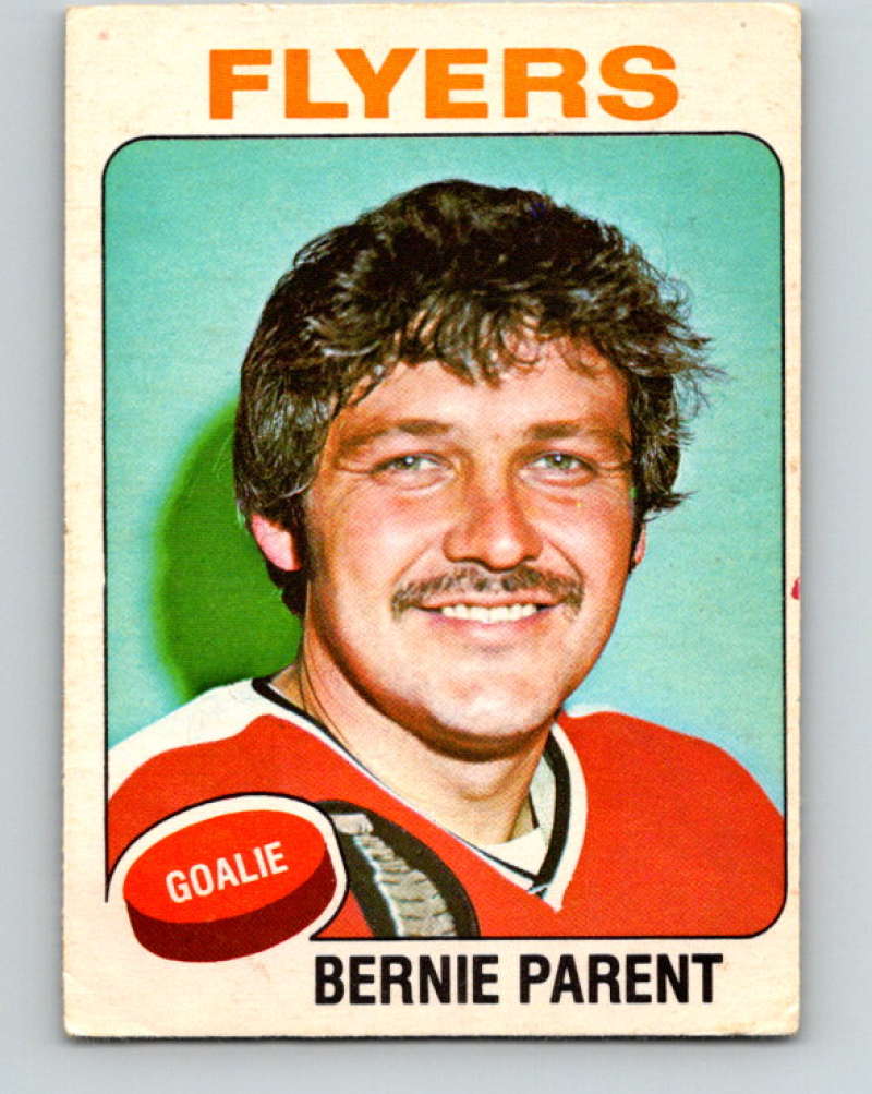 1975-76 O-Pee-Chee #300 Bernie Parent Philadelphia Flyers 9528