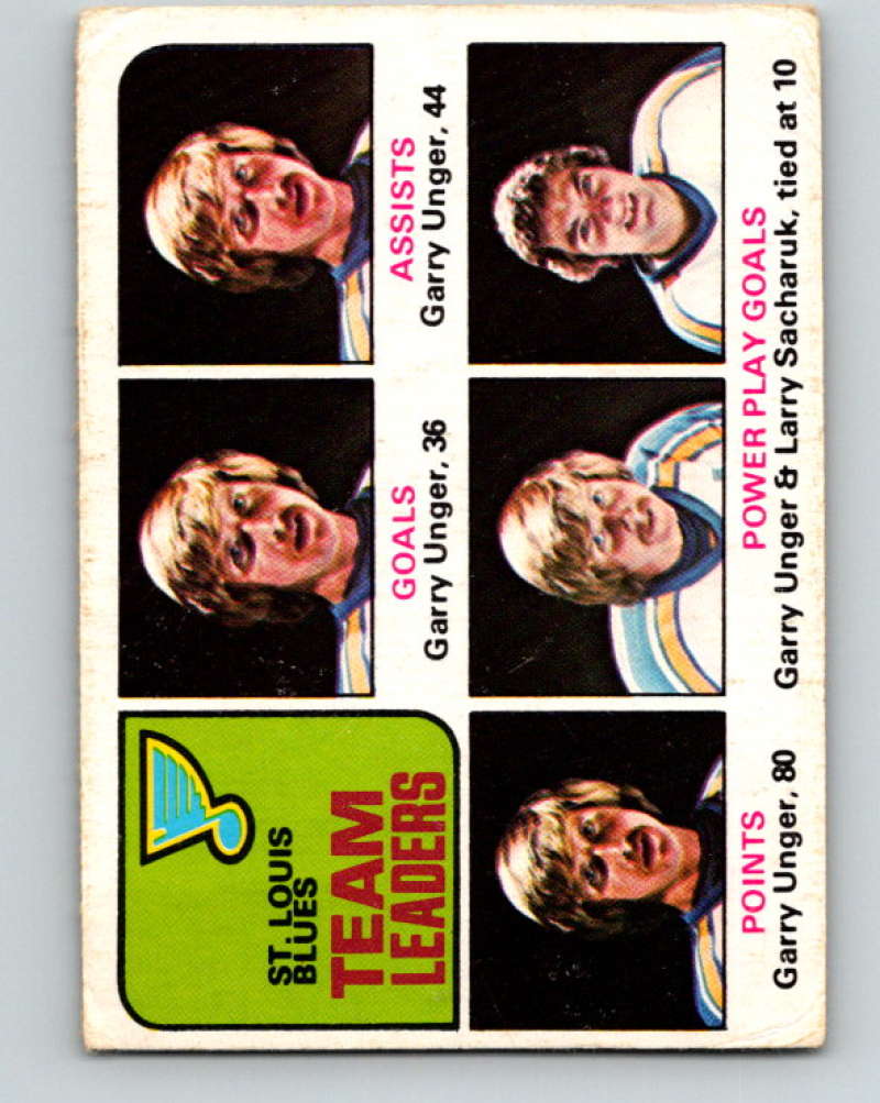 1975-76 O-Pee-Chee #327 Larry Sacharuk TL St. Louis Blues 9555