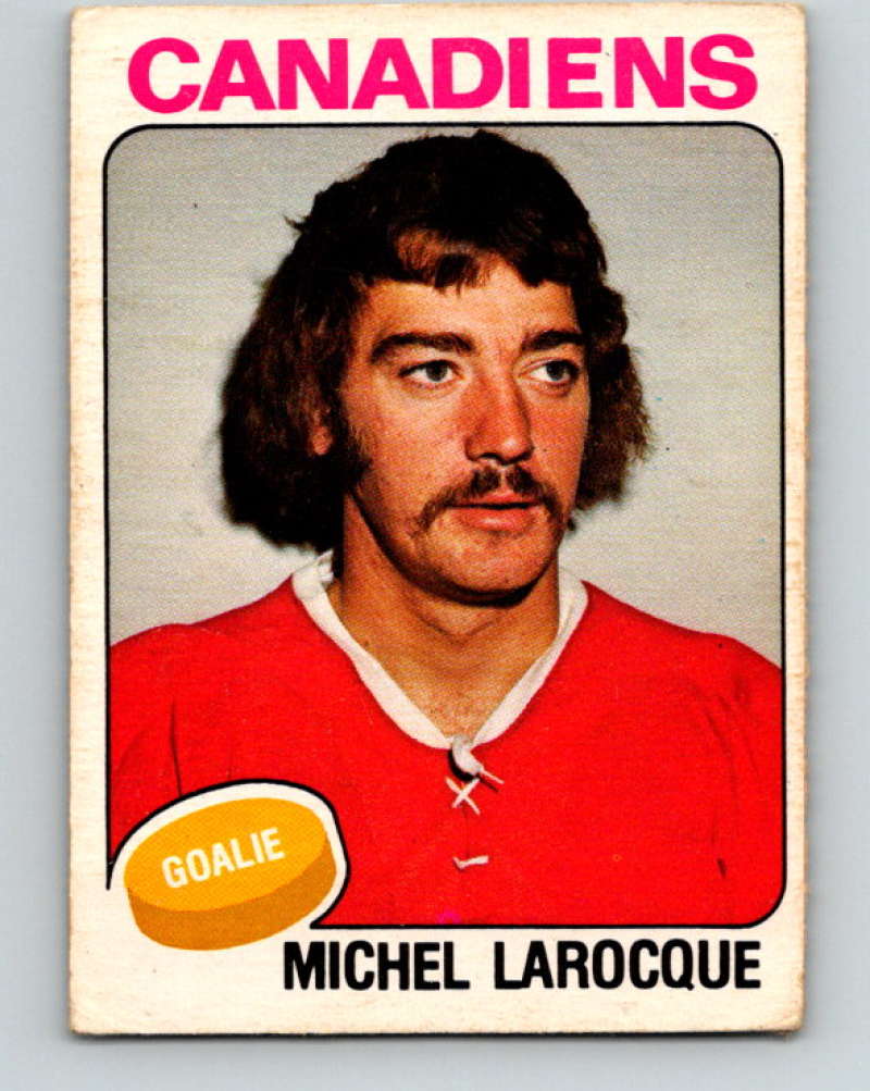 1975-76 O-Pee-Chee #362 Michel Larocque Montreal Canadiens 9590