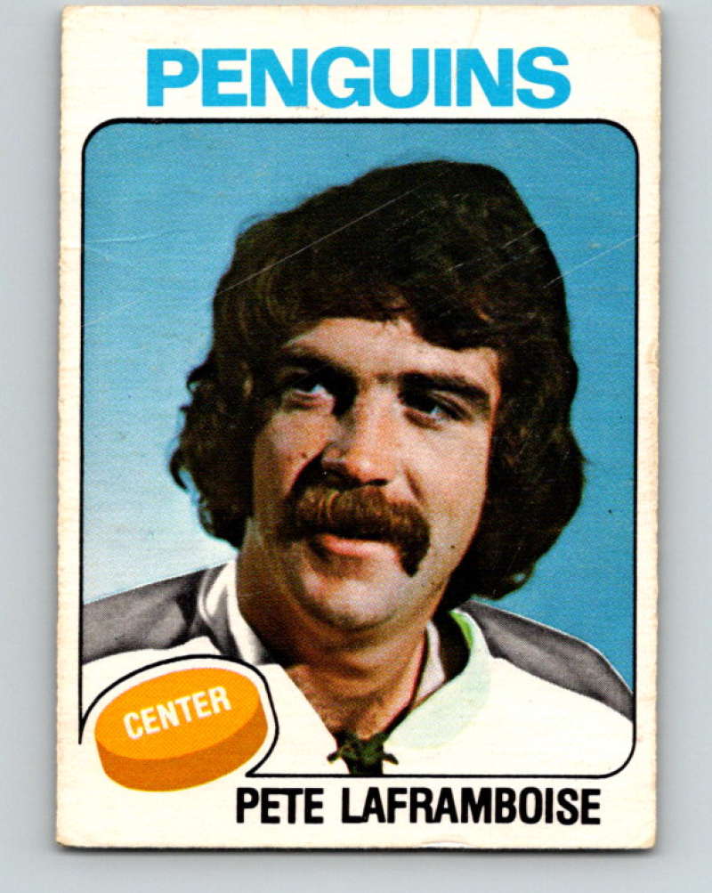 1975-76 O-Pee-Chee #364 Pete Laframboise Pittsburgh Penguins 9592 Image 1