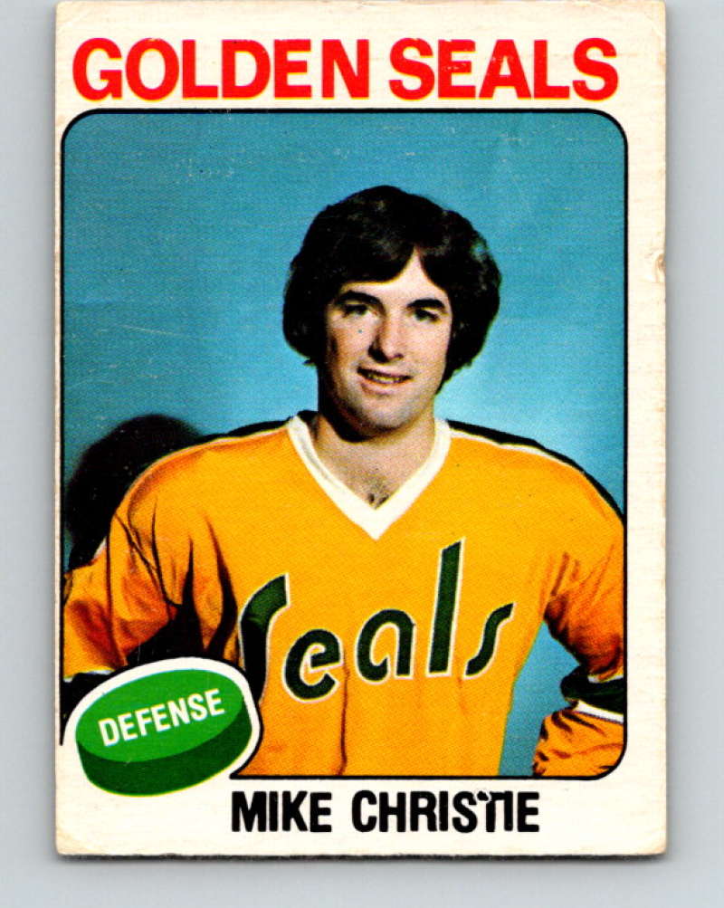 1975-76 O-Pee-Chee #366 Mike Christie California Golden Seals 9594 Image 1