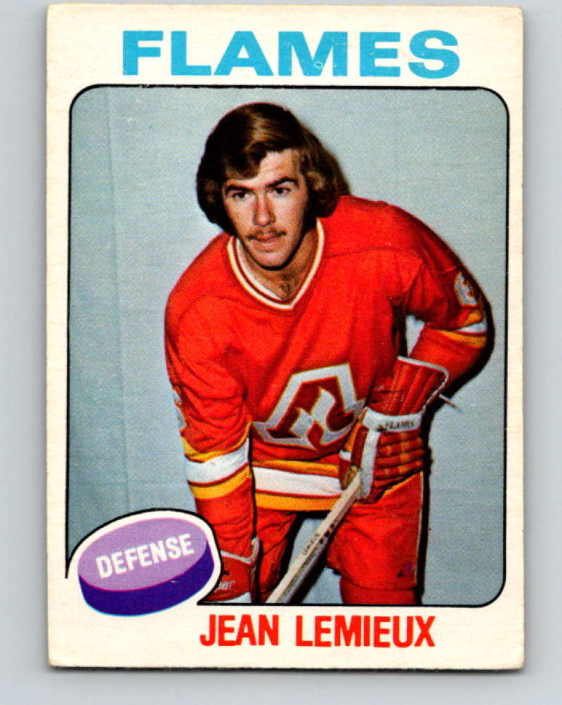 1975-76 O-Pee-Chee #367 Jean Lemieux RC Rookie Atlanta Flames 9595
