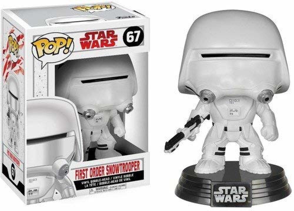 Funko Pop - 67 Star Wars: The Last Jedi - First Order Snowtrooper Vinyl Figure Image 1