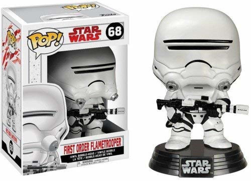 Funko Pop - 68 Star Wars: The Last Jedi - First Order Flametrooper Vinyl Figure Image 1