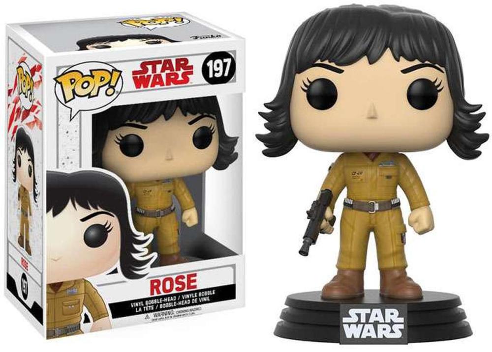 Funko Pop - 197 Star Wars: The Last Jedi - Rose Vinyl Figure Image 1
